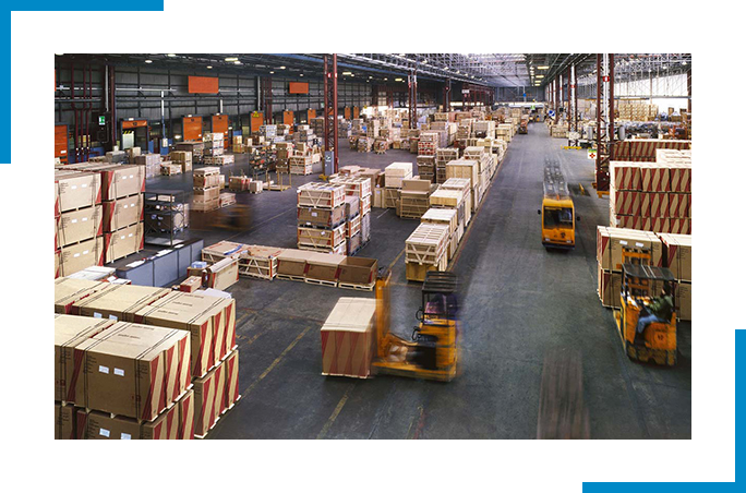 Image of a logistic hub